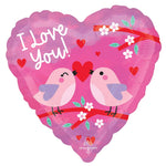 Love Birds 18" Foil
