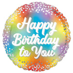 Birthday Glitz 18" Foil