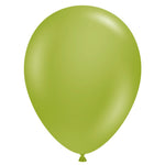 Tuftex Fiona Green - 250 Pack (Bulk) 5" Latex Balloons
