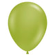 Tuftex Fiona Green - 250 Pack (Bulk) 5" Latex Balloons