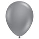 Tuftex Gray Smoke - 250 Pack (Bulk) 5" Latex Balloons