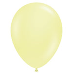 Tuftex Lemonade Yellow - 250 Pack (Bulk) 5" Latex Balloons