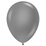 Tuftex Metallic Silver - 250 Pack (Bulk) 5" Latex Balloons