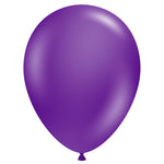 Tuftex Plum Purple - 250 Pack (Bulk) 5" Latex Balloons