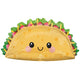 Taco Time 33" Foil Balloon