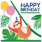 Jungle Birthday - Bev Napkin (16 count)