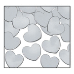 1oz Confetti Hearts - Silver