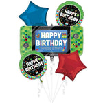 8 Bit Birthday Bouquet Balloon Bouquet