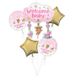 Tiny Treasures Girl Bouquet Balloon Bouquet