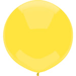 Funsational Yellow 17" - 50 Pack Latex Balloons