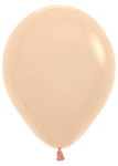 Pastel Matte Malibu Peach 5″ Latex Balloons (100 count)
