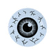 Eyeball - Fashion White 5" 10 Pack Latex Balloons