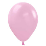 Sempertex Deluxe Candy Pink  5" Latex Balloons - 100pk