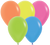 Neon Assortment 5″ Latex Balloons (100 count)