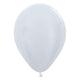 Pearl White 11″ Latex Balloons (10 count)