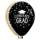 Congrats Grad  11" Latex Balloons - 50pk
