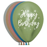 Happy Birthday Reflex 11″ Latex Balloons (50 count)