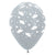 Graduation - Metallic Silver 11″ Latex Balloons (6 count)