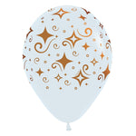 Copper Diamonds 11″ Latex Balloons (50 count)