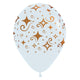 Copper Diamonds 11″ Latex Balloons (50 count)