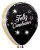 Feliz Cumpleaños Sparkles Assortment 11" Latex Balloons (50 count)