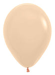 Pastel Matte Malibu Peach 11" Latex Balloons (25 count)
