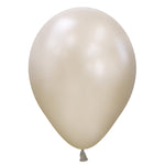 Silk Cream Pearl 11″ Latex Balloons (10 count)