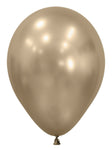 Silk Gold Dust 11" Latex Balloons (25 count)
