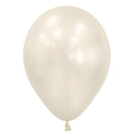 Sempertex Silk Oyster White 11" 10 Pack Latex Balloons