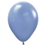 Sempertex Deluxe Periwinkle Blue 11" 10 Pack Latex Balloons