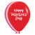 Sweet Valentine Latex 11″ Latex Balloons (50 count)