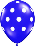 Big Polka Dots - Purple 11″ Latex Balloons (50 count)