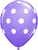 Big Polka Dots - Lilac 11″ Latex Balloons (50 count)