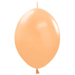 Sempertex Link-O-Loon - Pastel Matte Nude 6" - 50 Pack Latex Balloons