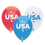 USA 12" Latex Balloons