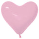 Sempertex Hearts - Fashion Bubble Gum Pink 11″ Latex Balloons (50 count)
