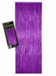 8'×3' Foil Curtain - Purple