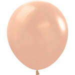 Sempertex Deluxe Creamy Blush 18" Latex Balloons - 6pk