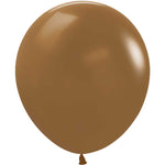 Sempertex Deluxe Mocha 18" - 25 Pack Latex Balloons