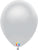 Silver 12″ Latex Balloons (50 count)