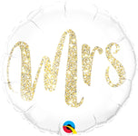 Mrs. Glitter Gold 18" Balloon