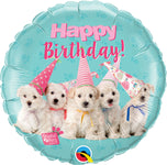 Studio Pets - Birthday Puppies 18" Balloon