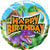 Happy Birthday Dinosaurs 9" Air-fill Balloon (requires heat sealing)