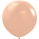 Sempertex Deluxe Creamy Blush 24" Latex Balloons - 3pk