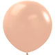 Sempertex Deluxe Creamy Blush 24" Latex Balloons - 3pk