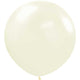 Sempertex Deluxe Almond White 24" Latex Balloons - 3pk