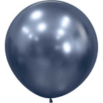 Sempertex Reflex Galaxy Blue - 3 Pack 24" Latex Balloons