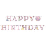 6 Foot Disney Princess Happy Birthday Jointed Banner