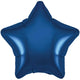 Navy Blue Star 19" Foil Balloon