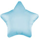 Satin Pastel Blue Star 19" Foil Balloon